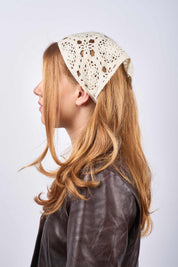 Sui Ava / BOHEMIAN NEW HEADSCARF / Off White