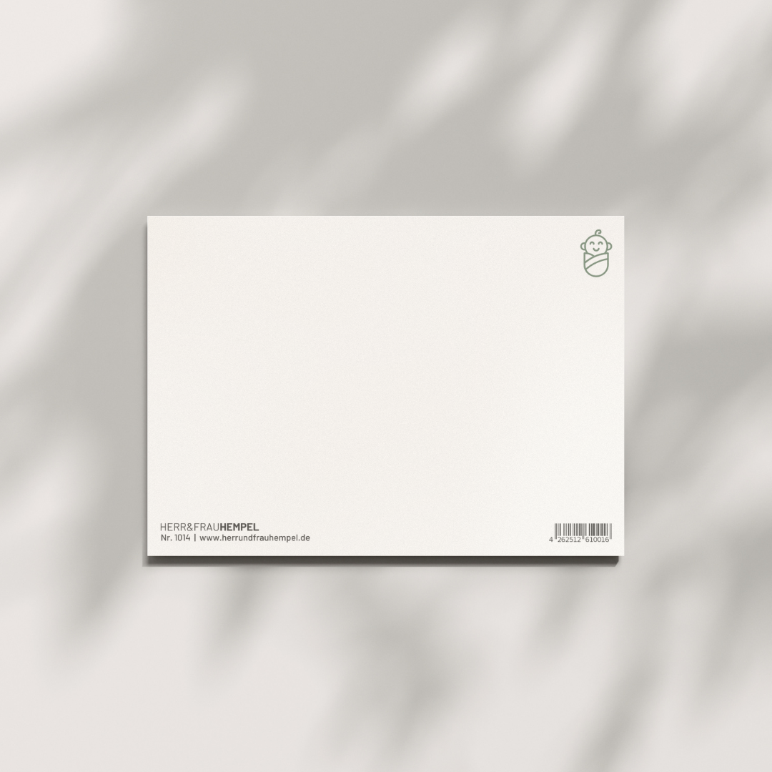 HERR&FRAUHEMPEL - Postkarte - THREE IS A GANG