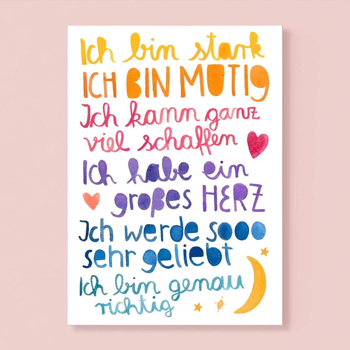 Frau Ottilie - Postkarte *Affirmation* (VE=10)
