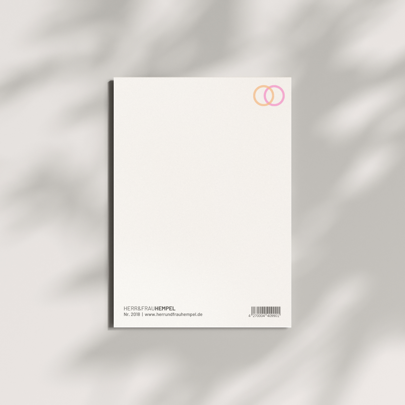 HERR&FRAUHEMPEL - Postkarte - JA