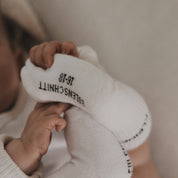 Eulenschnitt - Babysocken Kleines Wunder 16-18