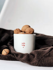 Becher Tasse X-Mas rot - Santa Baby - Mistletoe - Christmas: Meet me under the mistletoe