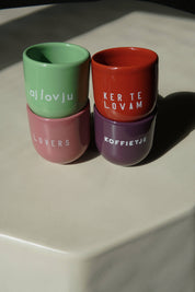 Sisi / 'Lovers' Becher in rosa