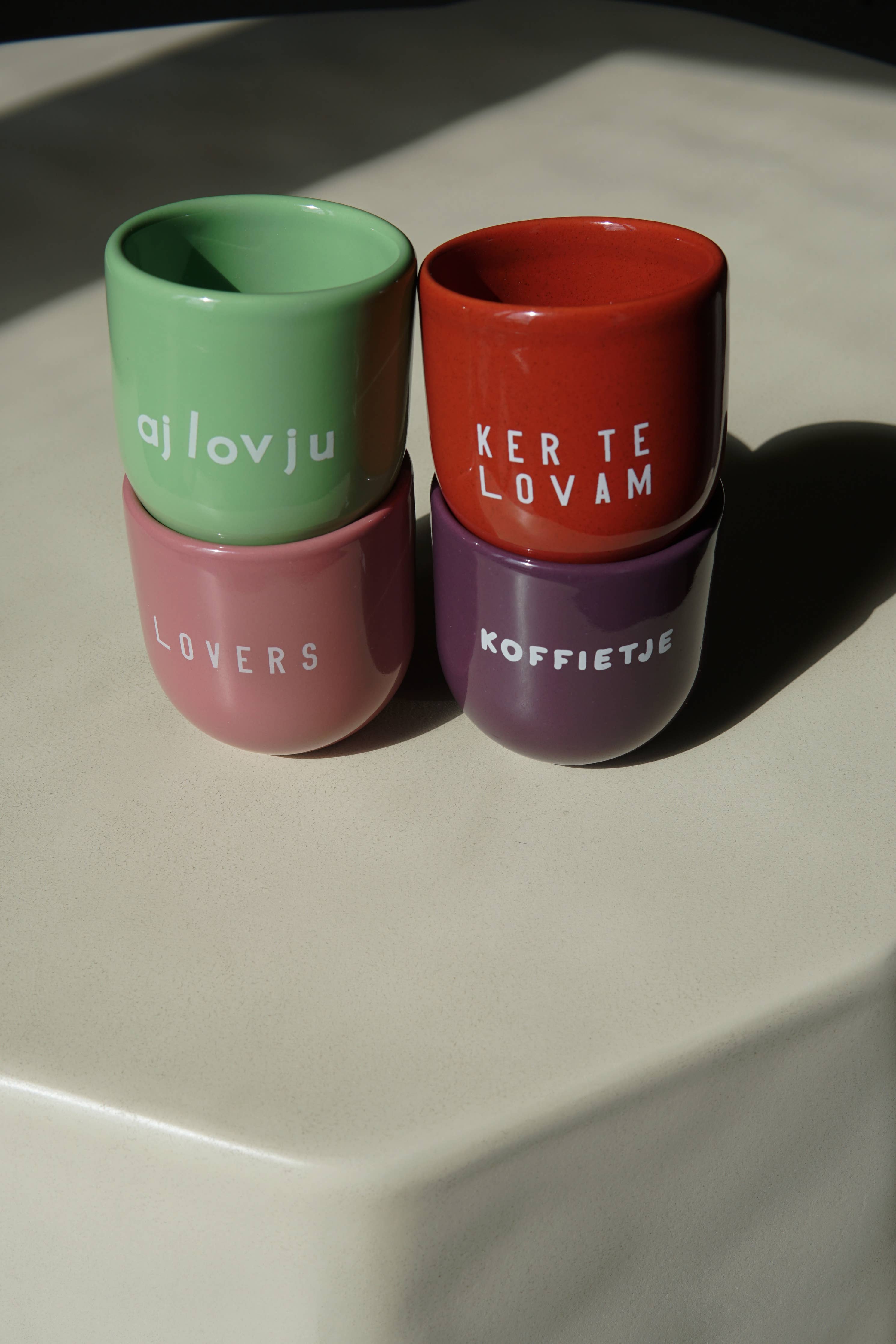 Sisi / 'Lovers' Becher in rosa