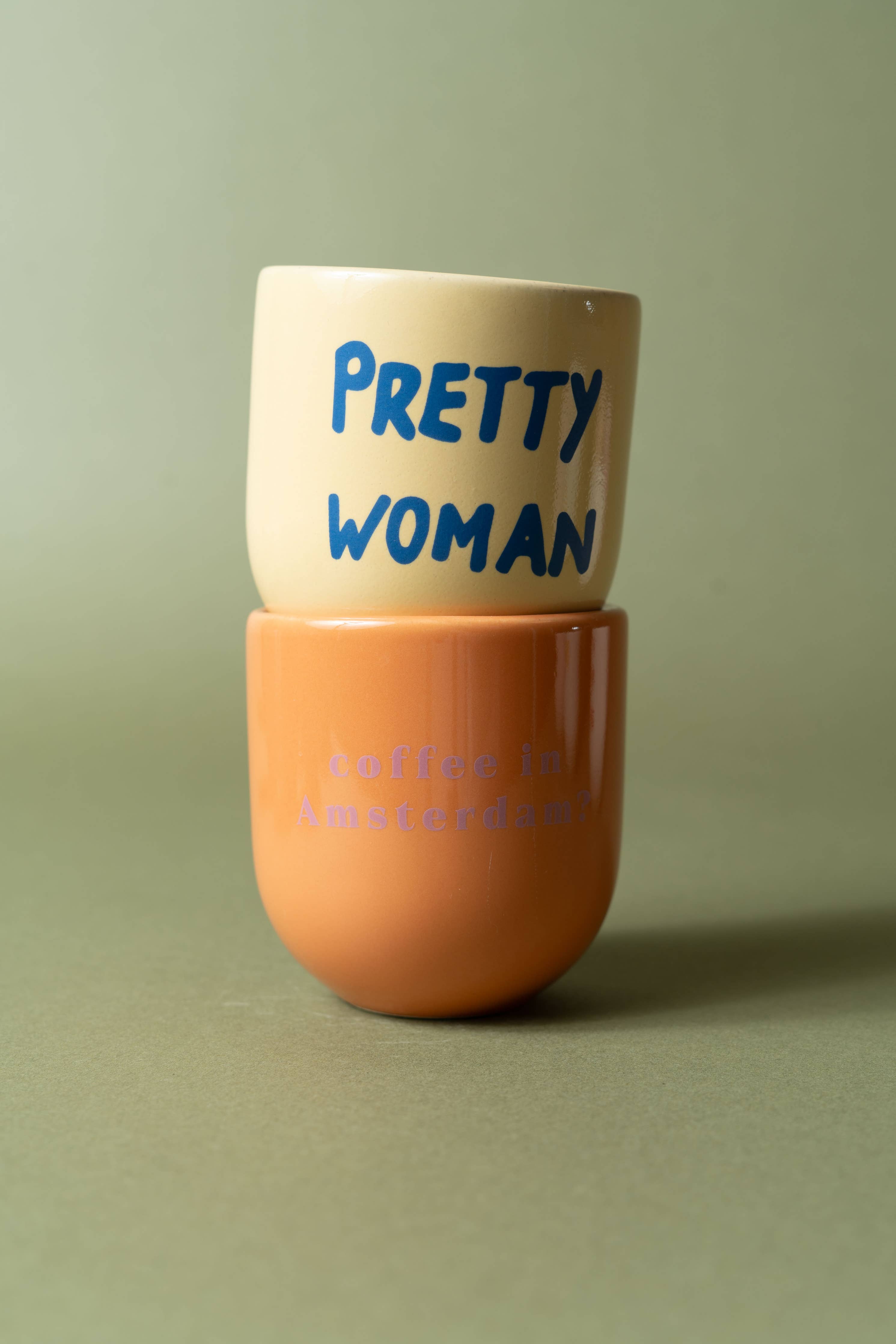 Sisi, house of style BV - Sisi Becher „Coffee in Amsterdam“ – keramischer Kaffeebecher