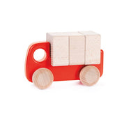 Lkw mit Blöcken: Red