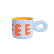 Helio Ferretti - HELLBLAUE KAFFEETASSE HF