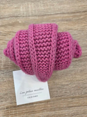 Kleines Dreieckstuch « Sophie »: Fuchsia