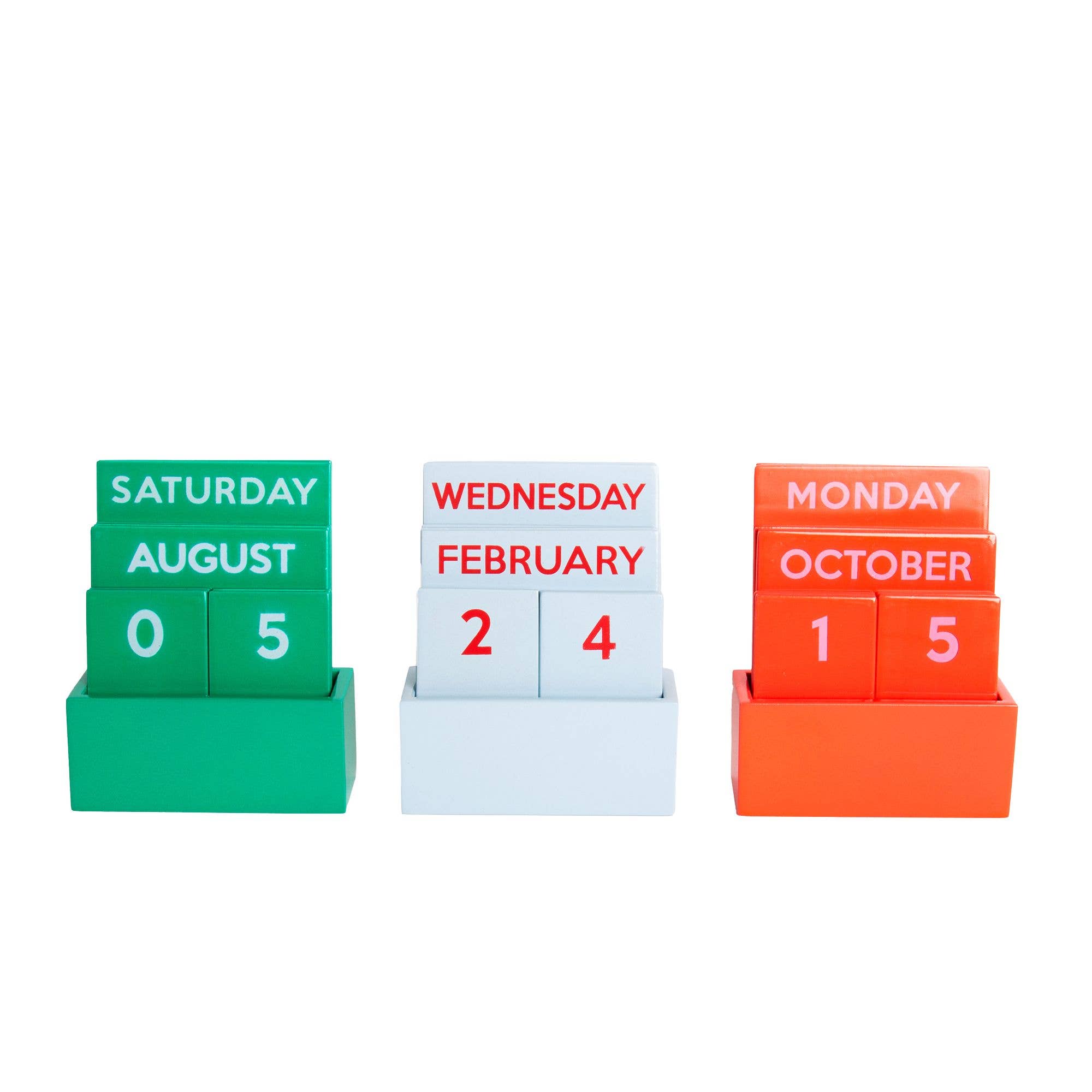 Hello Ferretti / HELLBLAUER KLEINER GLÄNZENDER VOLLFARBIGER KALENDER HF