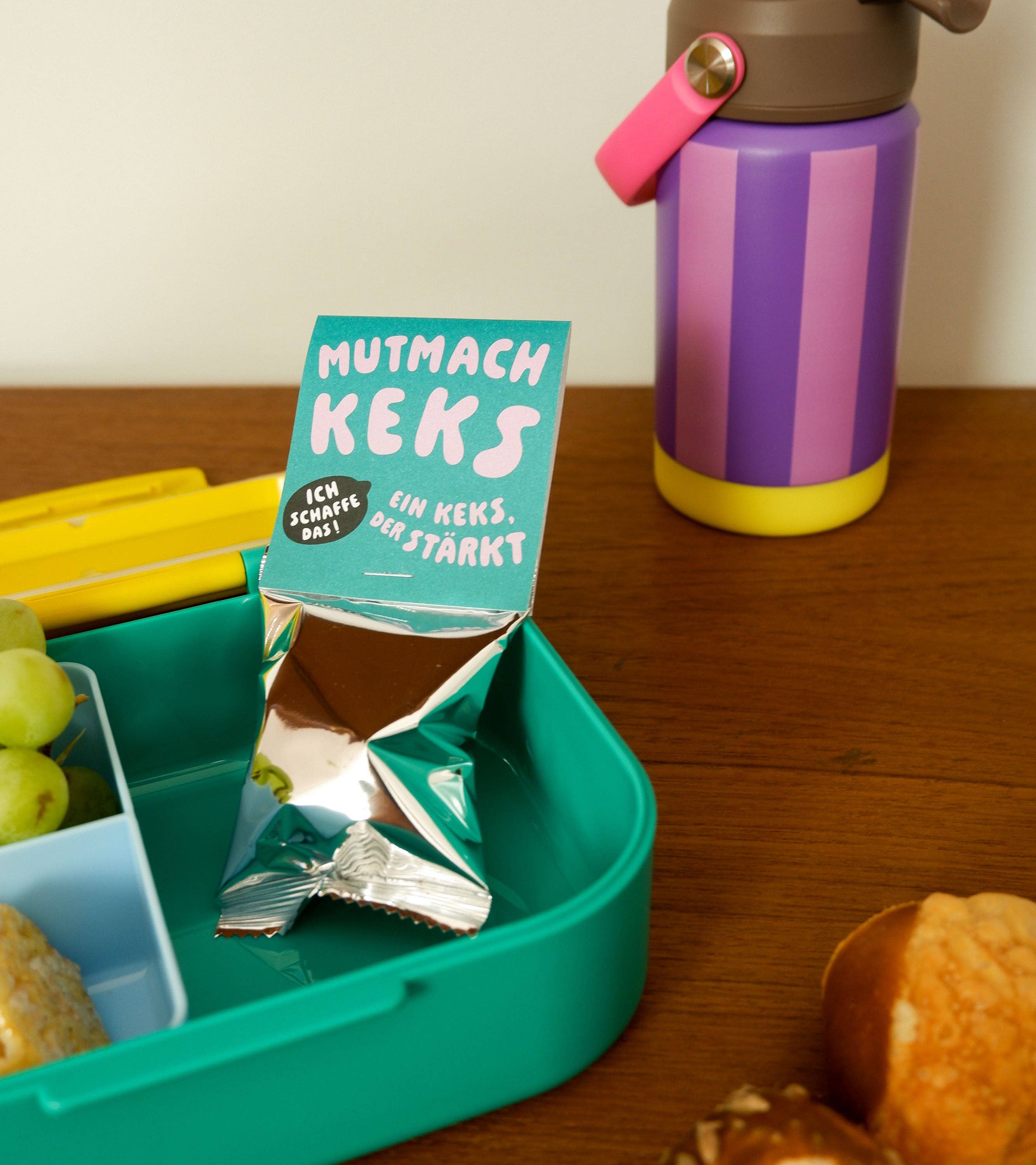 tinyday - Mutmachkeks | Ein Keks mit Affirmation | Einzelkeks