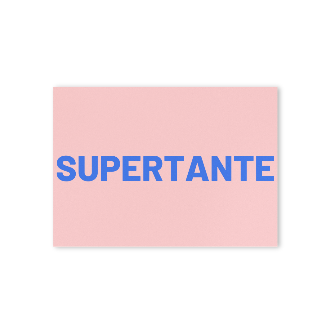 HERR&FRAUHEMPEL - Postkarte - SUPERTANTE