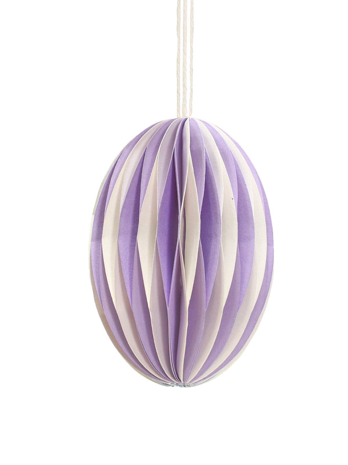 coopz - Papier Osterschmuck Ei gestreift