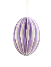 coopz - Papier Osterschmuck Ei gestreift
