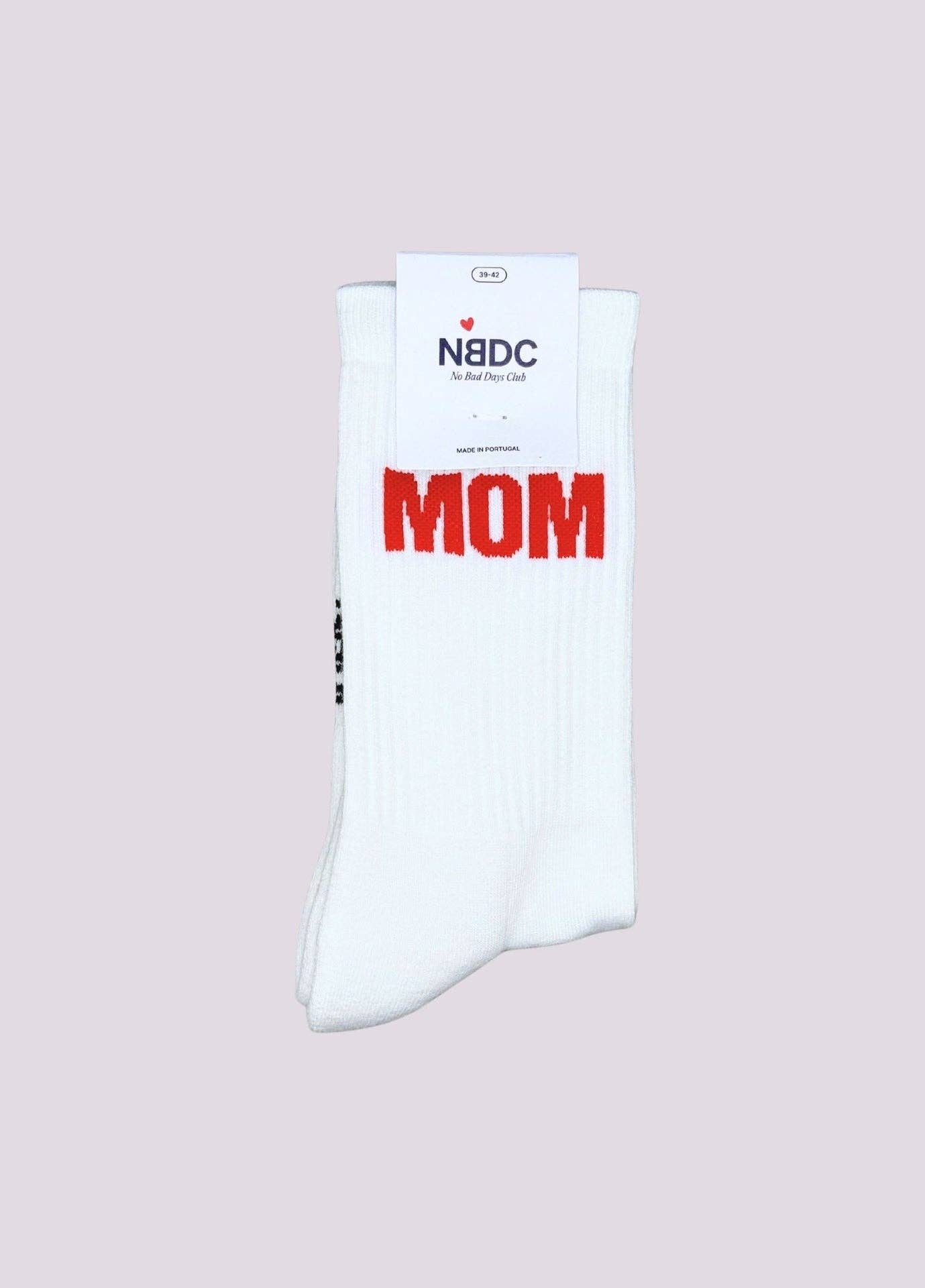 No Bad Days Club - MOM SOCKEN | ROT