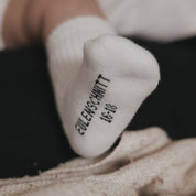 Eulenschnitt - Babysocken Kleines Wunder 16-18