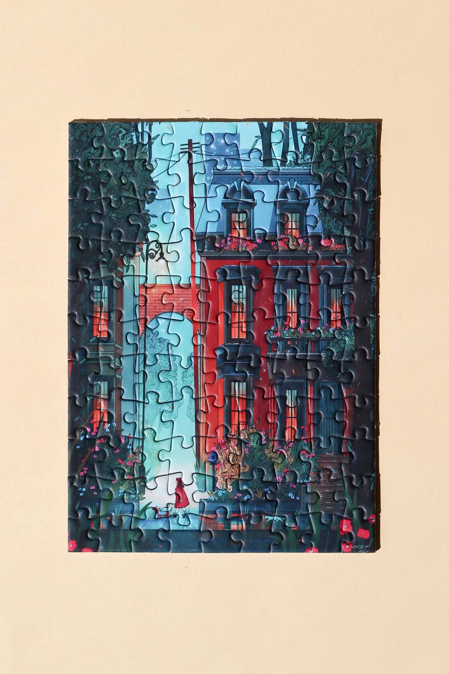 Mini-Puzzle Midnight Walk, 99 Teile