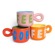 Helio Ferretti - ORANGE KAFFEEBECHER HF