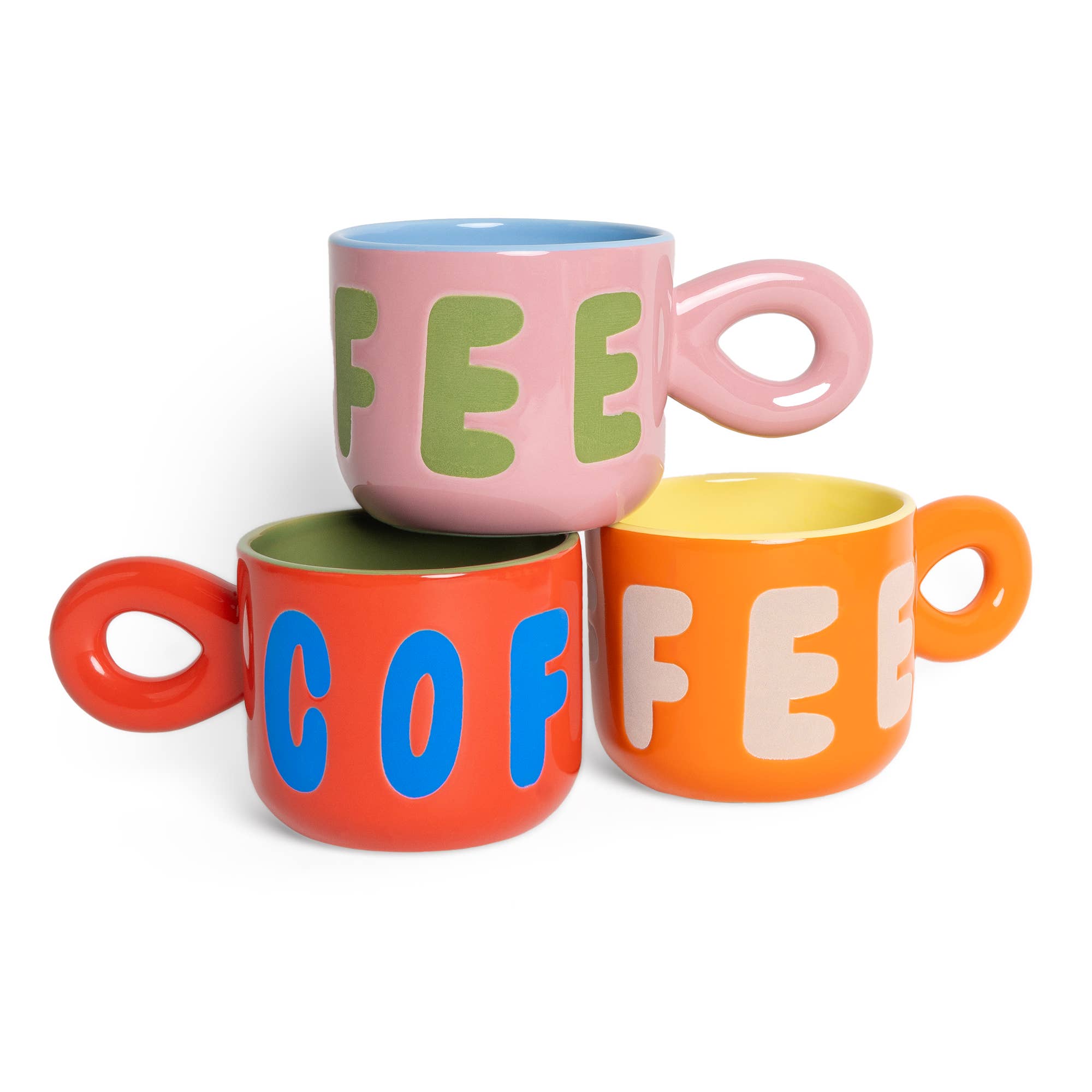 Helio Ferretti - ORANGE KAFFEEBECHER HF