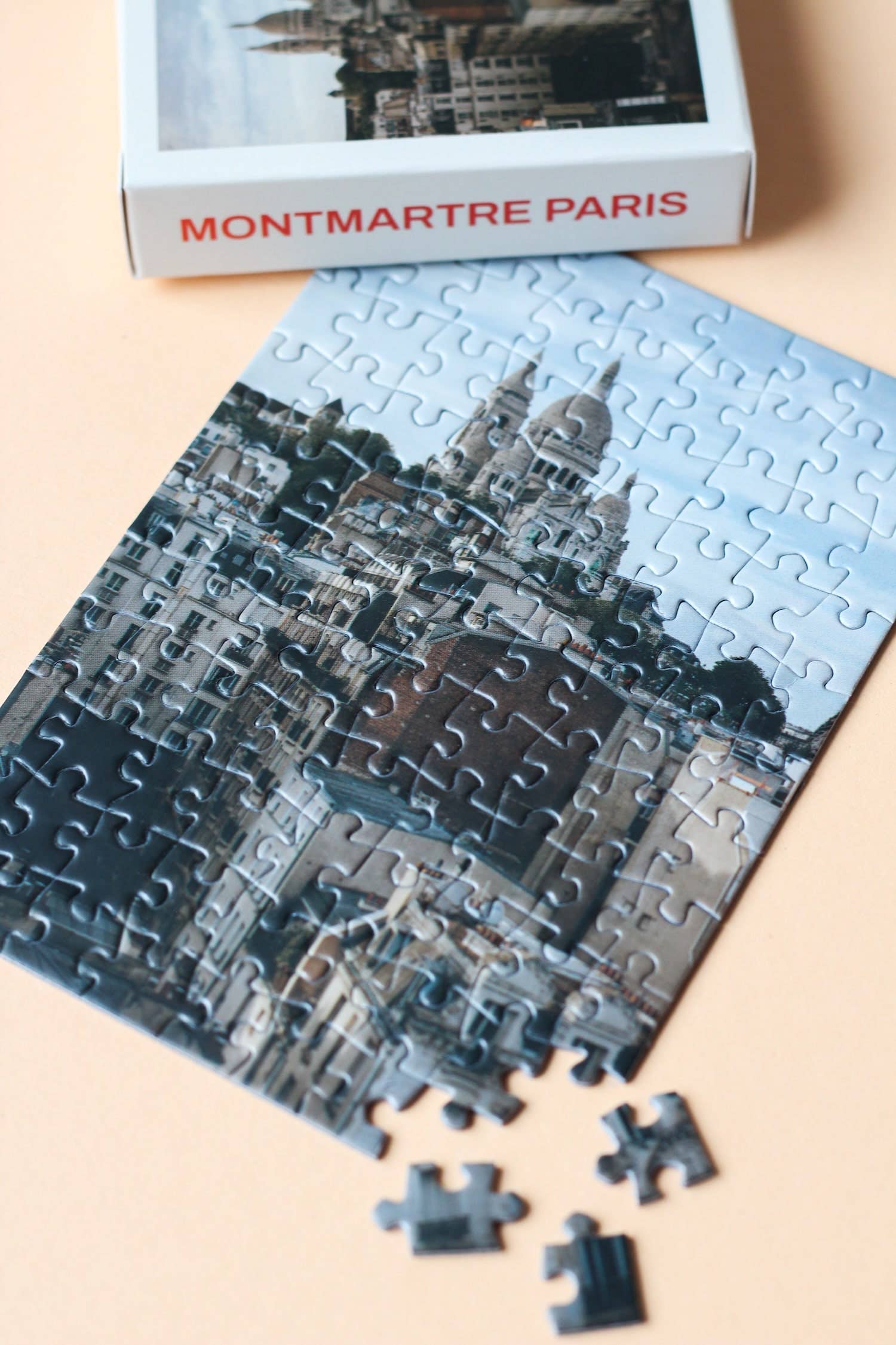 Mini-Puzzle Montmarte Paris, 99 Teile - Puzzlery