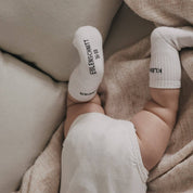 Eulenschnitt - Babysocken Kleines Wunder 16-18