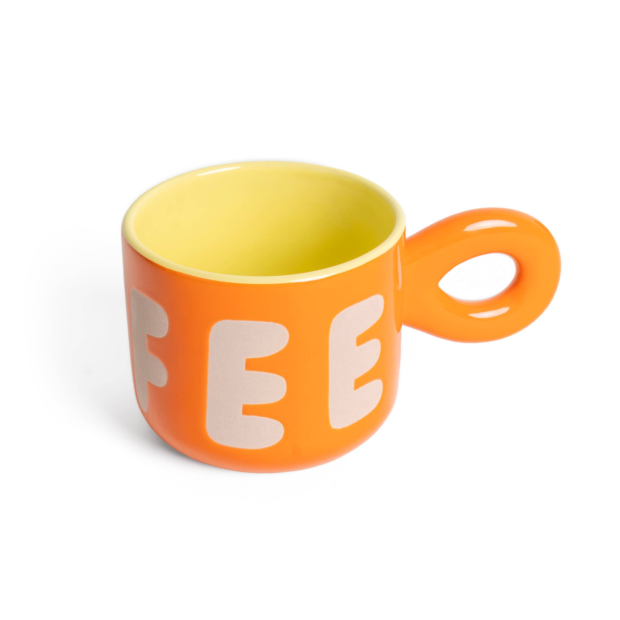 Helio Ferretti - ORANGE KAFFEEBECHER HF