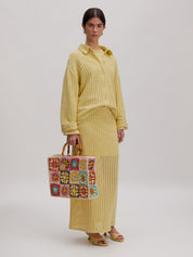 Edited / Neo Polo Shirt / Dusty Yellow