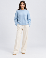 Gina Tricot / Mohair knitted sweater / Winter blue