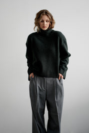 Greymarl / Frida Knit / Forest