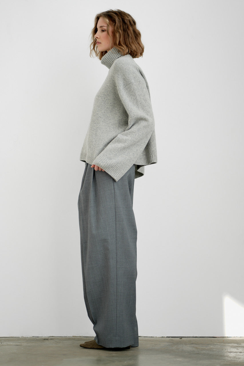 Greymarl / Frida Knit / Grey Melange