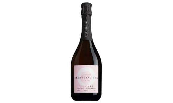Sparkling Tea / LYSERØD - Pink Sparkling Tea, organic "BIO" 0,75l - Kohlensäurehaltiges Getränk auf