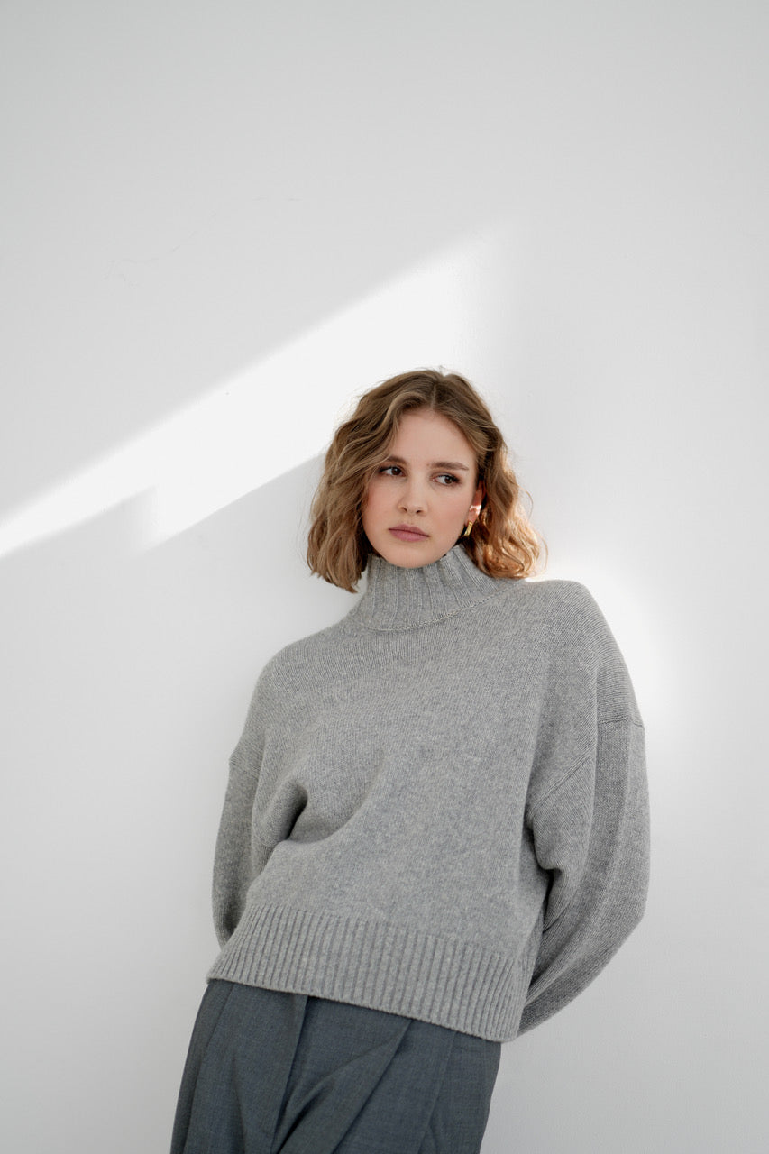 Greymarl / Ina Knit / Grey Melange