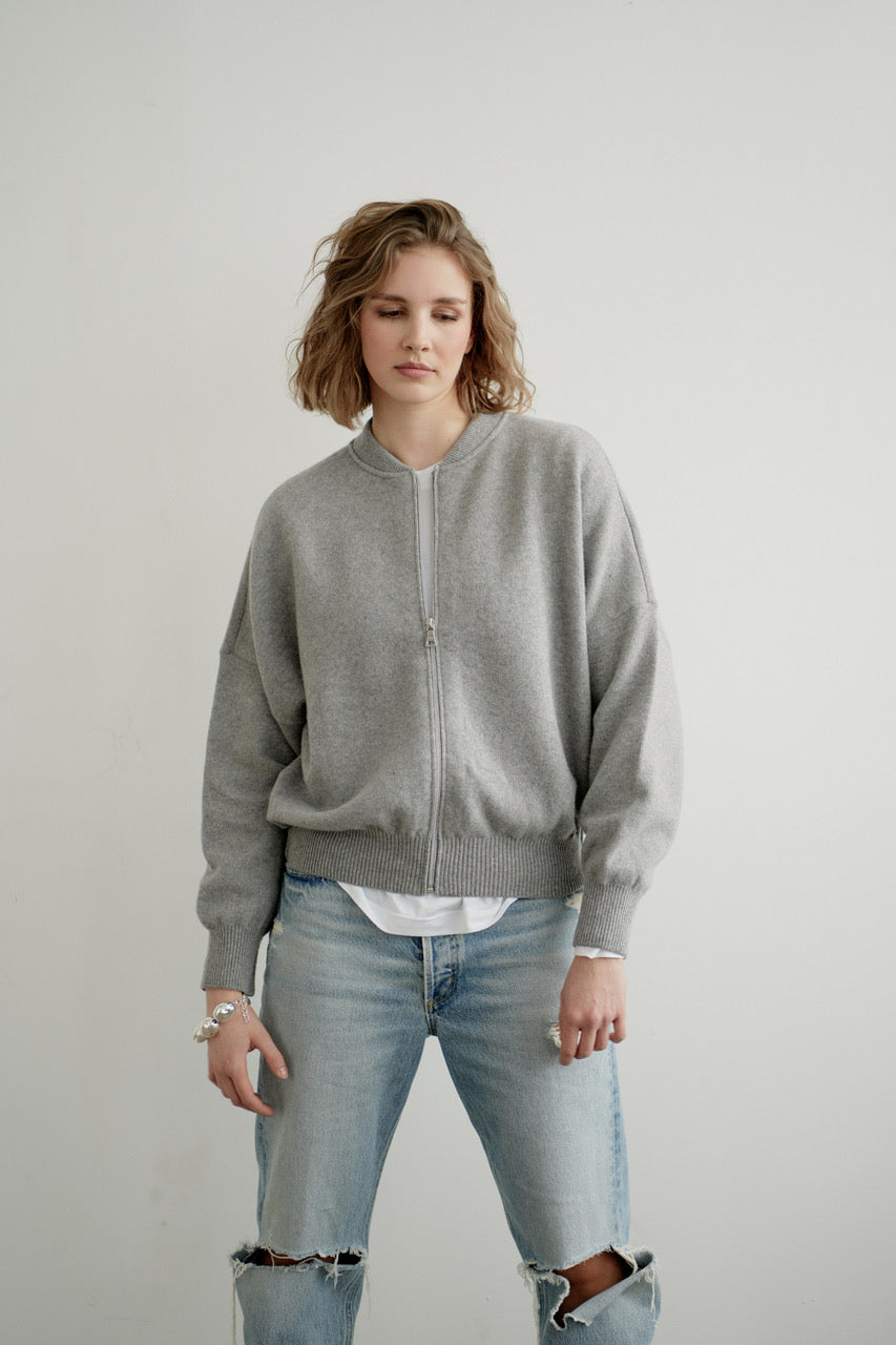 Greymarl / Jackie Knit / Grey Melange