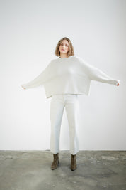 Greymarl / Kaia Knit / Pale Grey