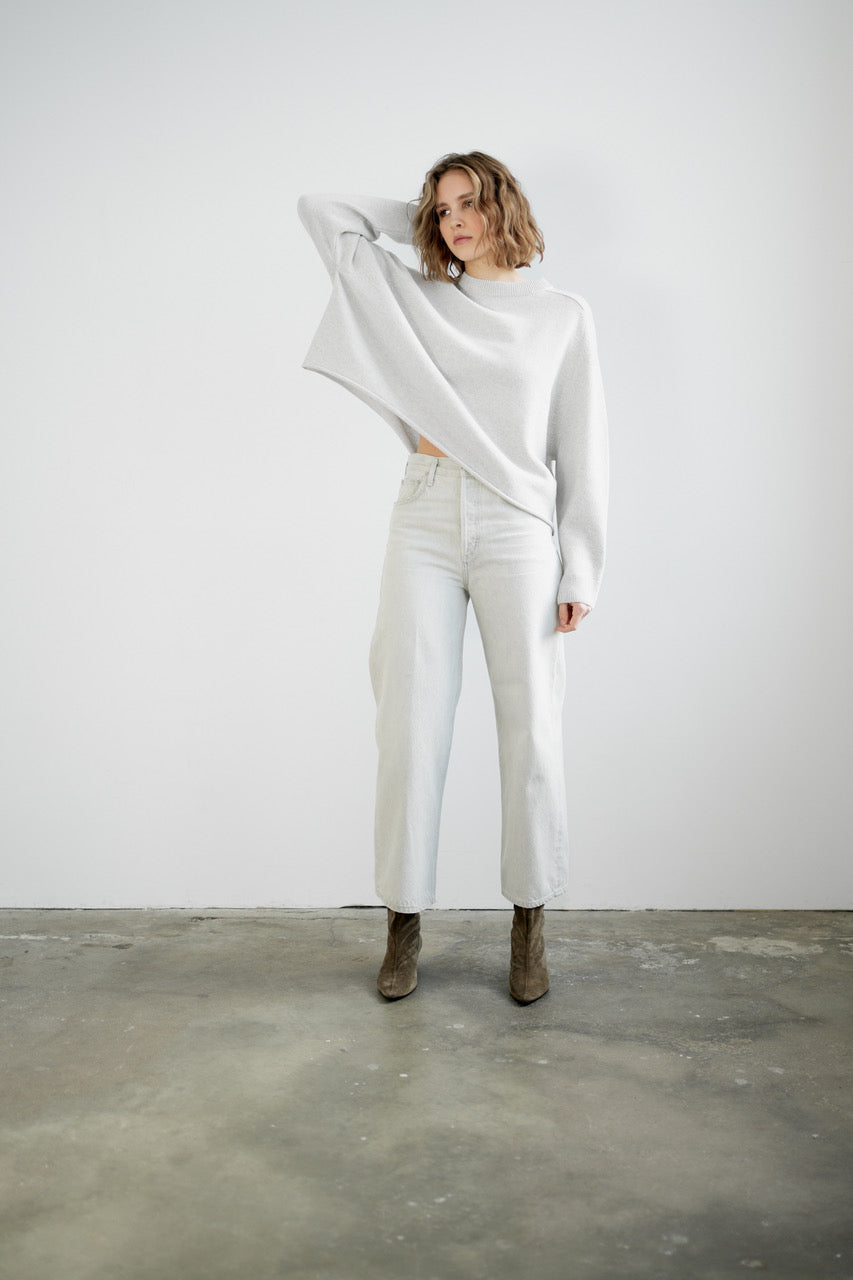 Greymarl / Kaia Knit / Pale Grey