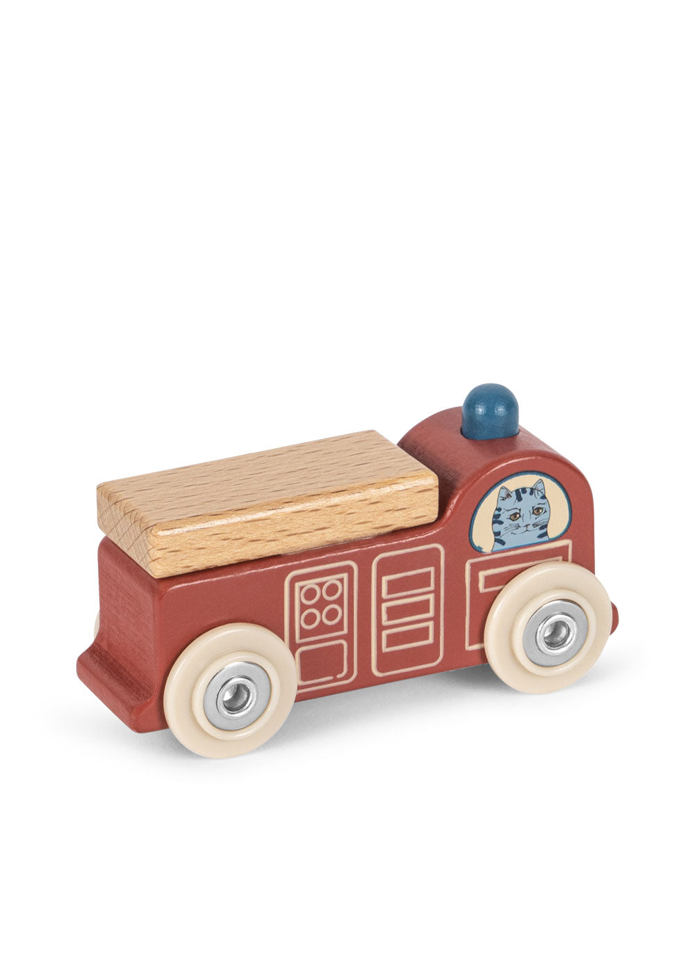 Konges Sløjd / LITTLE CAR FSC / RED