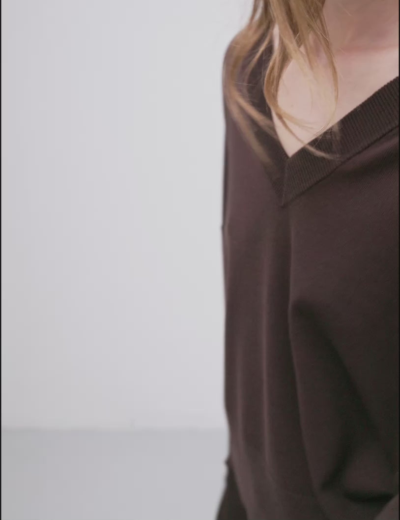 MbyM / Bravani Gillian V-M Knit / Java