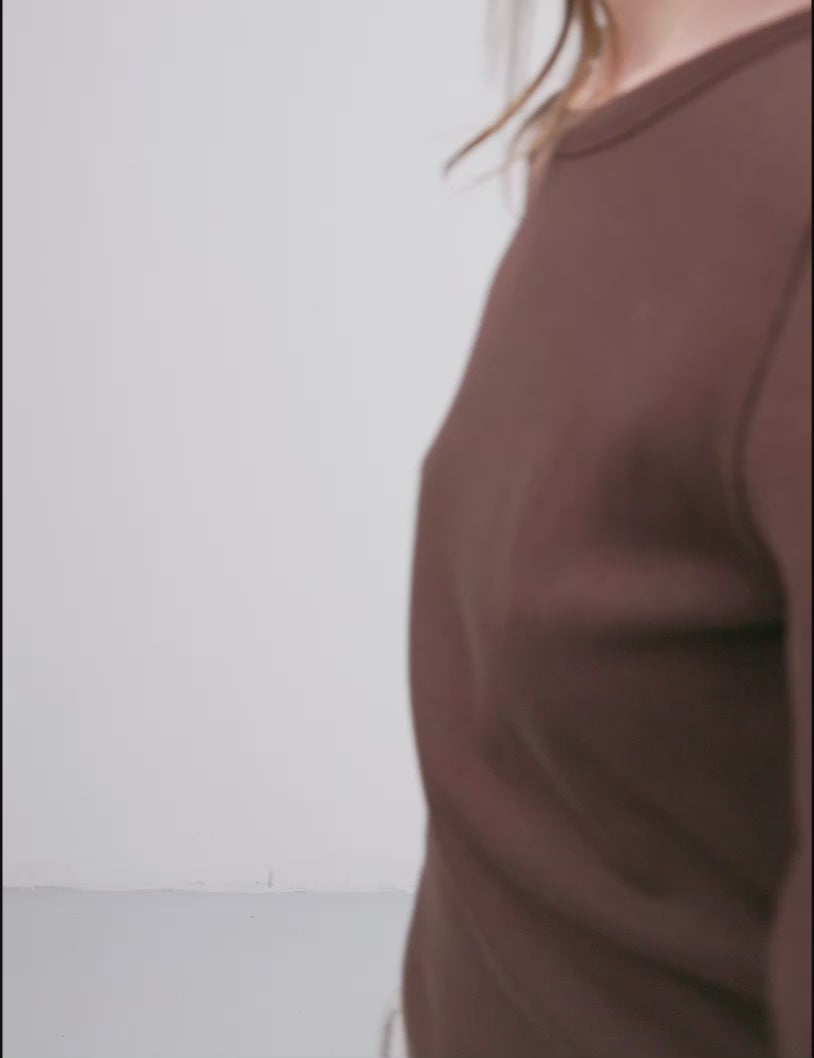 MbyM / Evelyn Otis LS-M Top / T-shirt / Java
