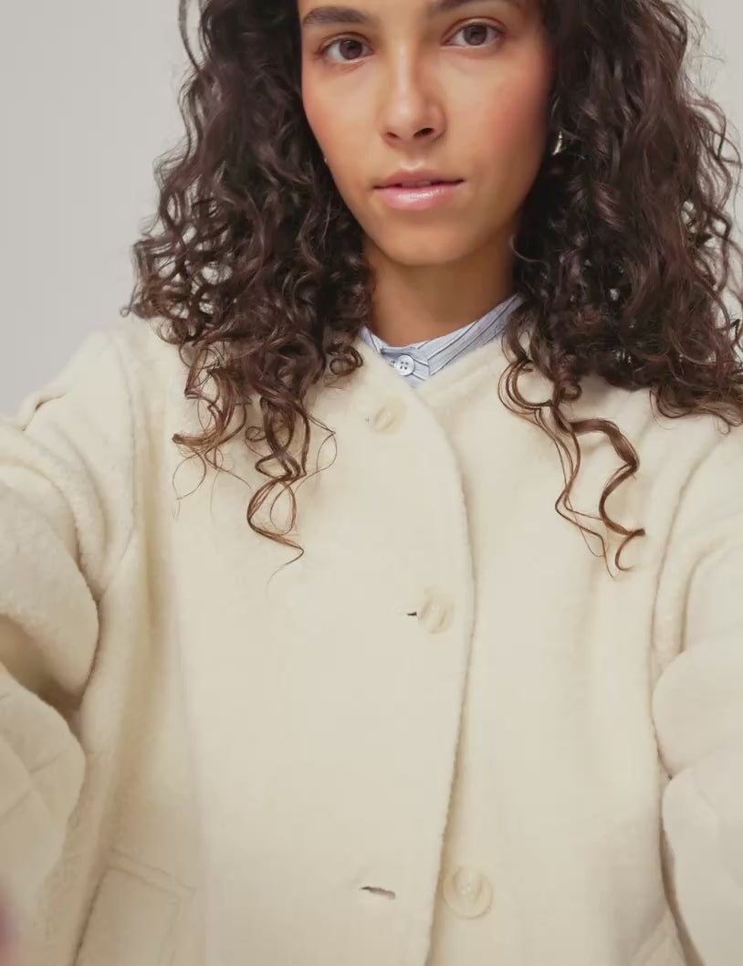 MbyM / Dande-M Bucleo Outerwear / Cloud Cream