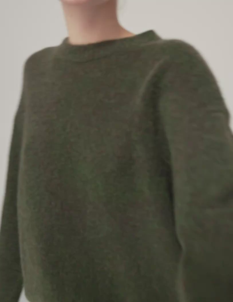 MbyM / Gillardi-M Friday Knit / Warm Olive Melange