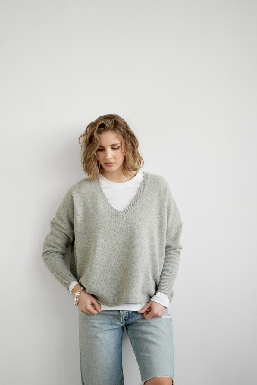 Greymarl / Sophie Knit / Grey Melange