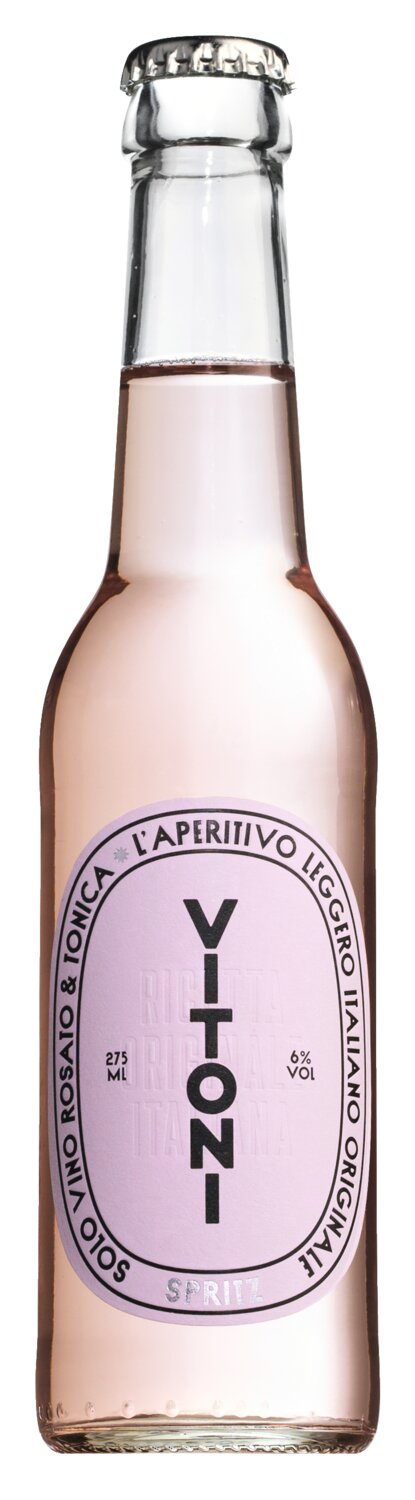 Vitoni / Vitoni Spritz Rosato - Aperitivo mit Roséwein und Tonic Water - 275 ml