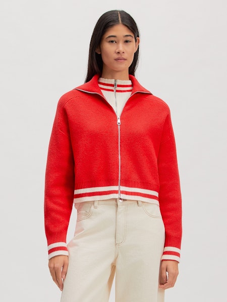 Edited / Lucila Cardigan / Red wash