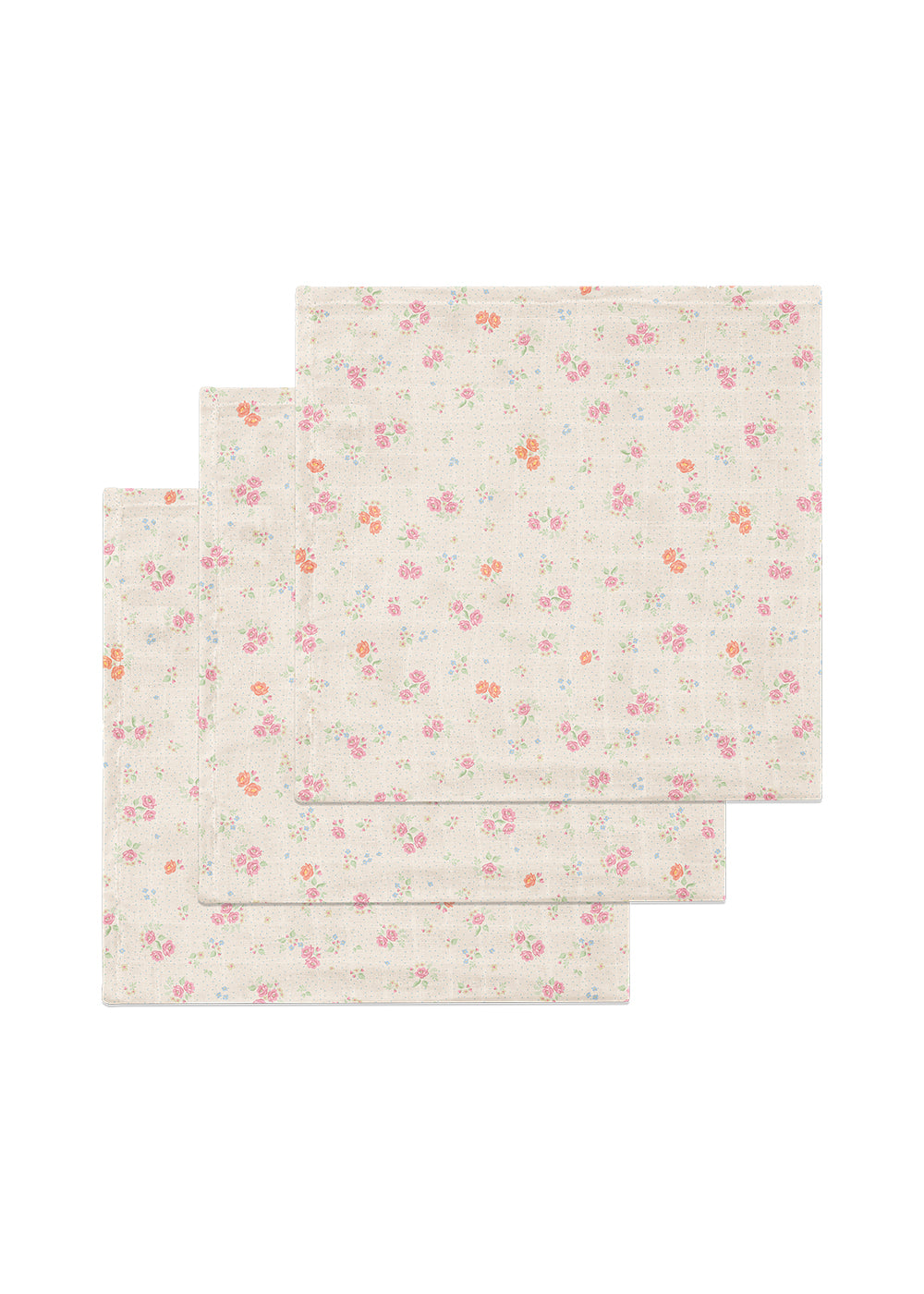 Konges Sløjd / 3 PACK MUSLIN CLOTH GOTS / NONOKA
